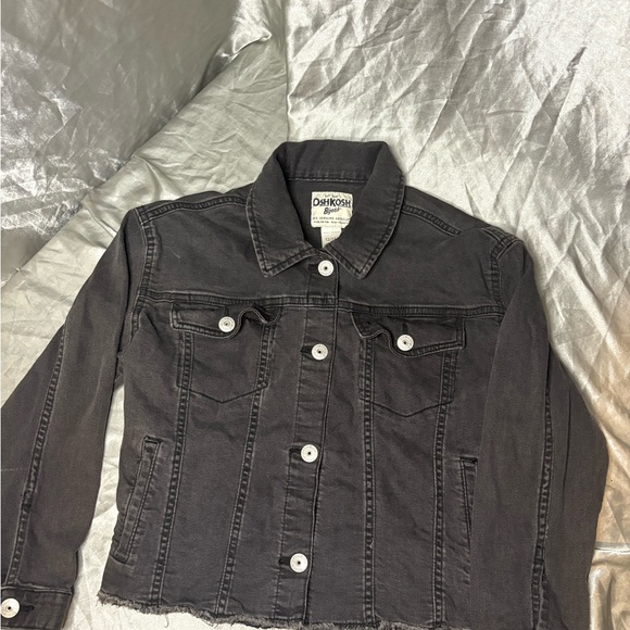 OshKosh B'gosh Dark Gray Jean Jacket - Picture 1 of 6